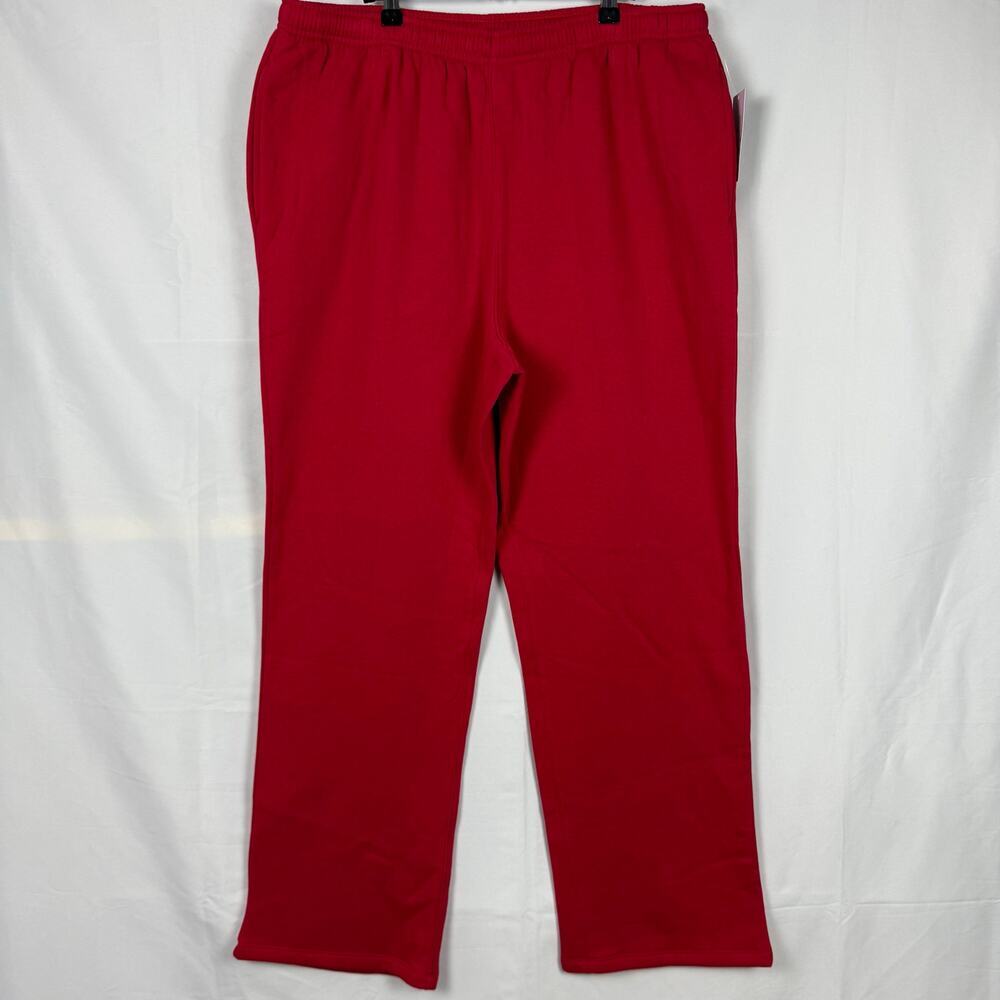 Wild Fable Red Loose Fit Wide Leg Comfy Casual Sweatpants NWT XXL